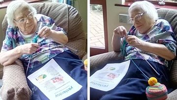 Nottingham care home set up a knitting club